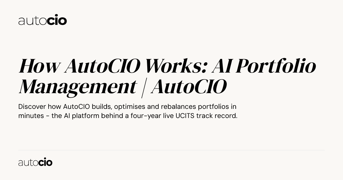 How AutoCIO Works: AI Portfolio Management | AutoCIO | AutoCIO